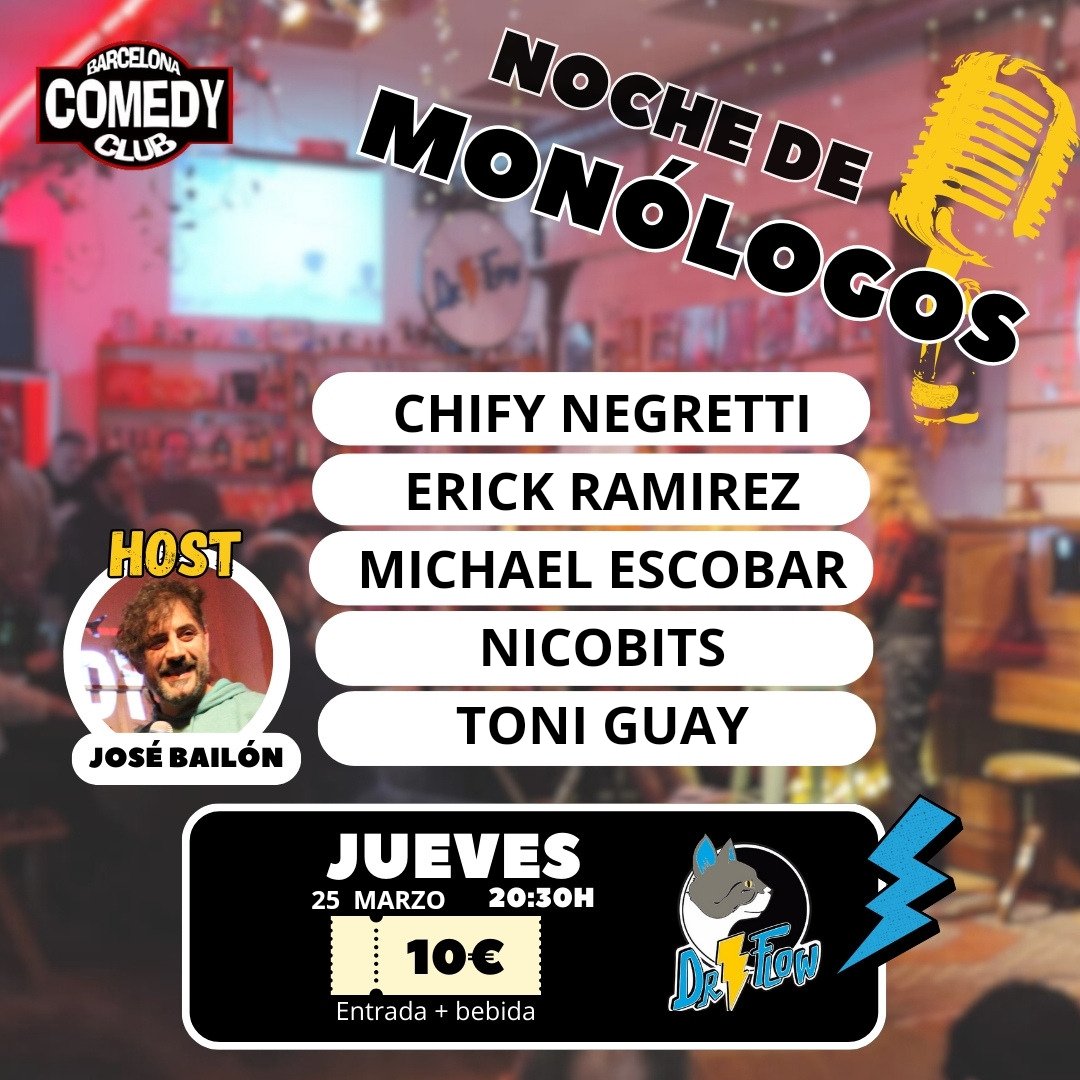 Este Jueves!! 
Humores y humoras!!

ENTRADA con dosis hidráulica entradium.com/events/barcelo…