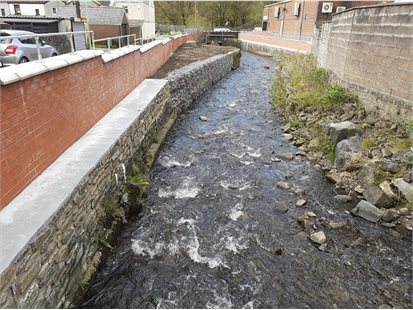 Significant flood alleviation work has been completed in Cwmaman – which has strengthened the infrastructure at the Nant Aman Fach to help reduce the risk of flooding to nearby properties during storm events. gtfm.co.uk/cwmaman-flood-…