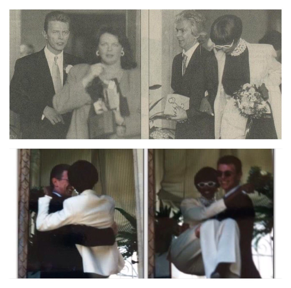 On this day, 32 years ago, David Bowie and Iman had their private civil wedding ceremony, which took place at Lausanne registry office, Switzerland in 1992
