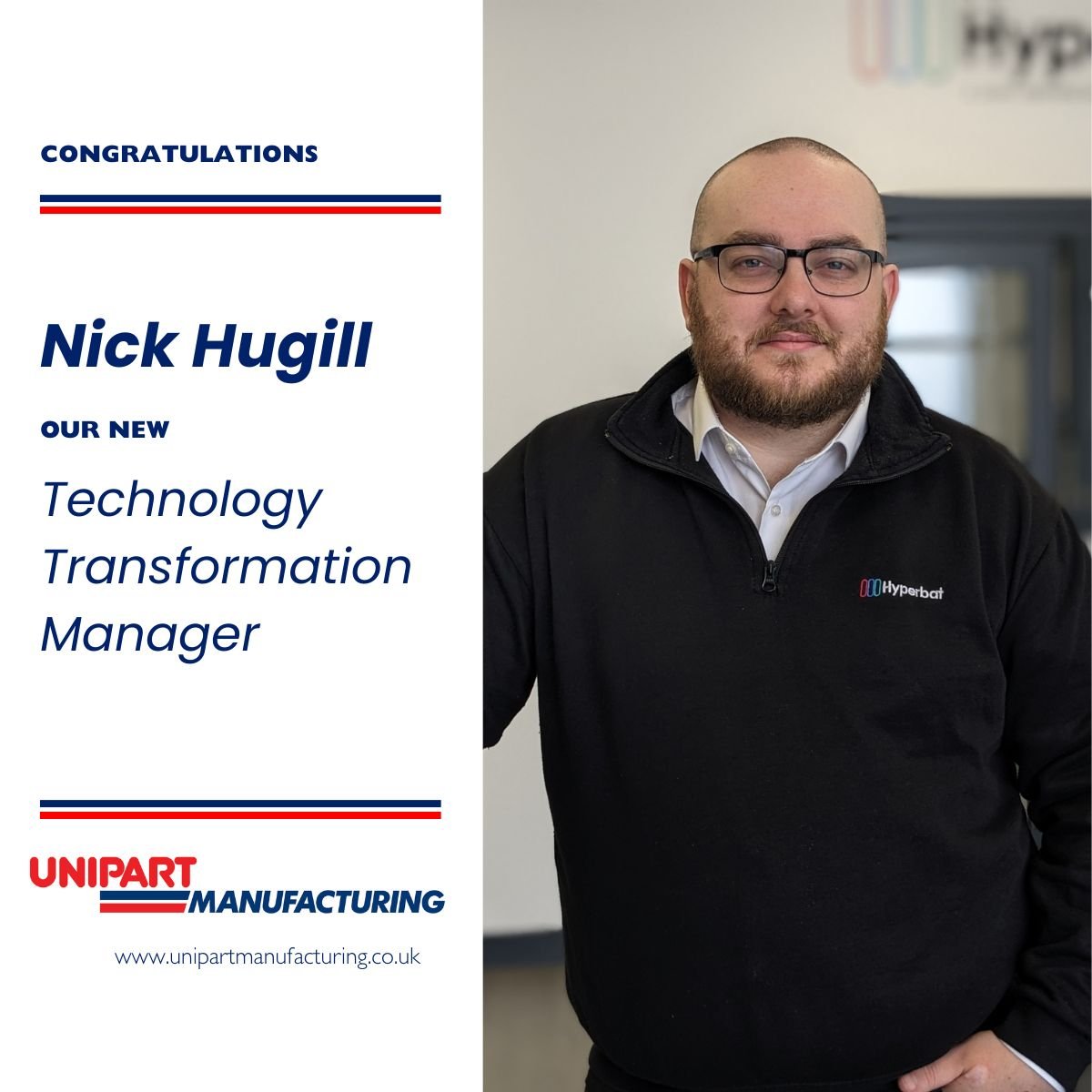 Congratulations to Nick Hugill our new Technology Transformation Manager. Nick's journey from an @ame_uk student to this pivotal role exemplifies our commitment to nurturing talent and driving innovation. #TechnologyTransformation #ukmanufacturing #Innovation