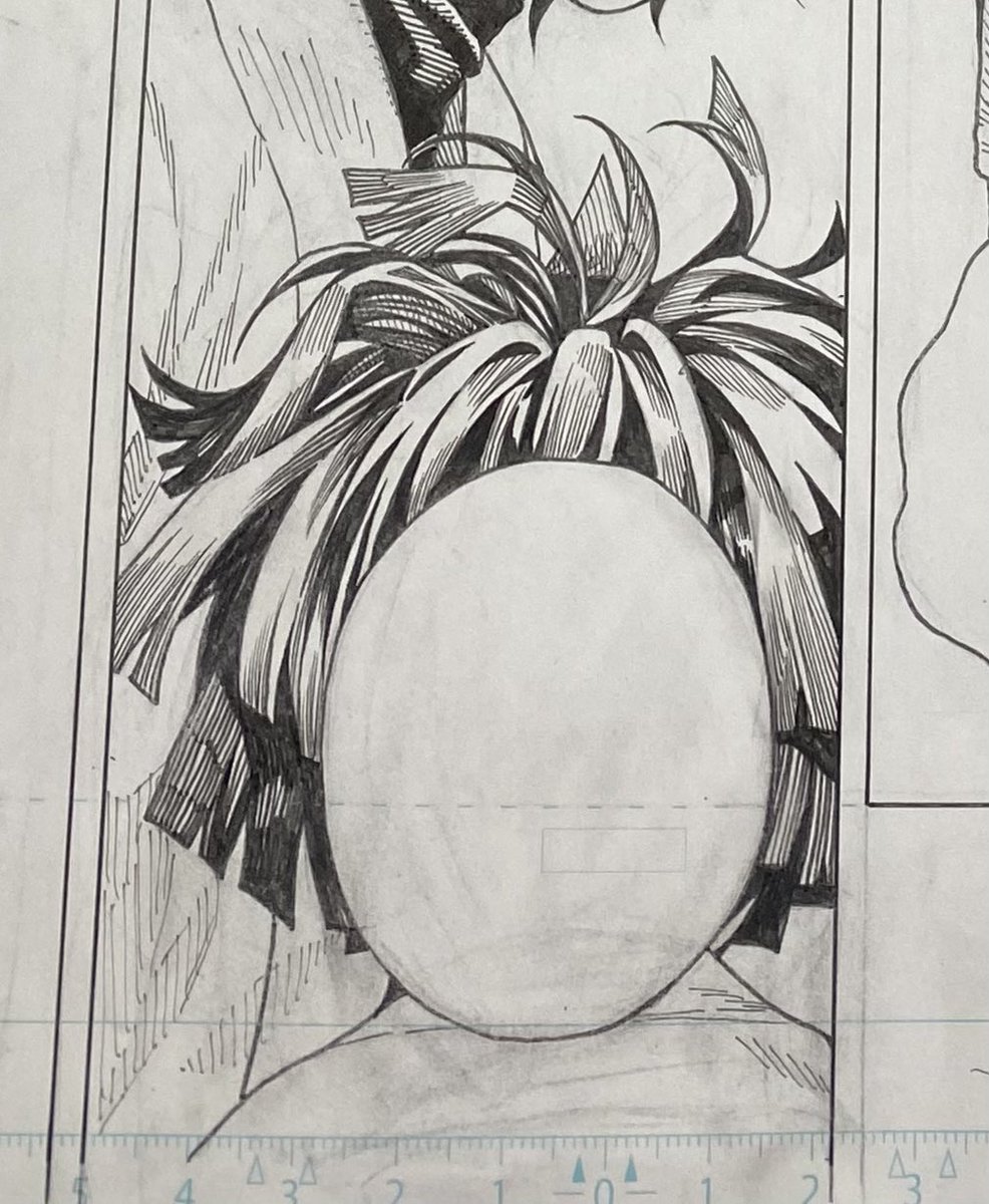 この髪の描き方お気に入り!! 