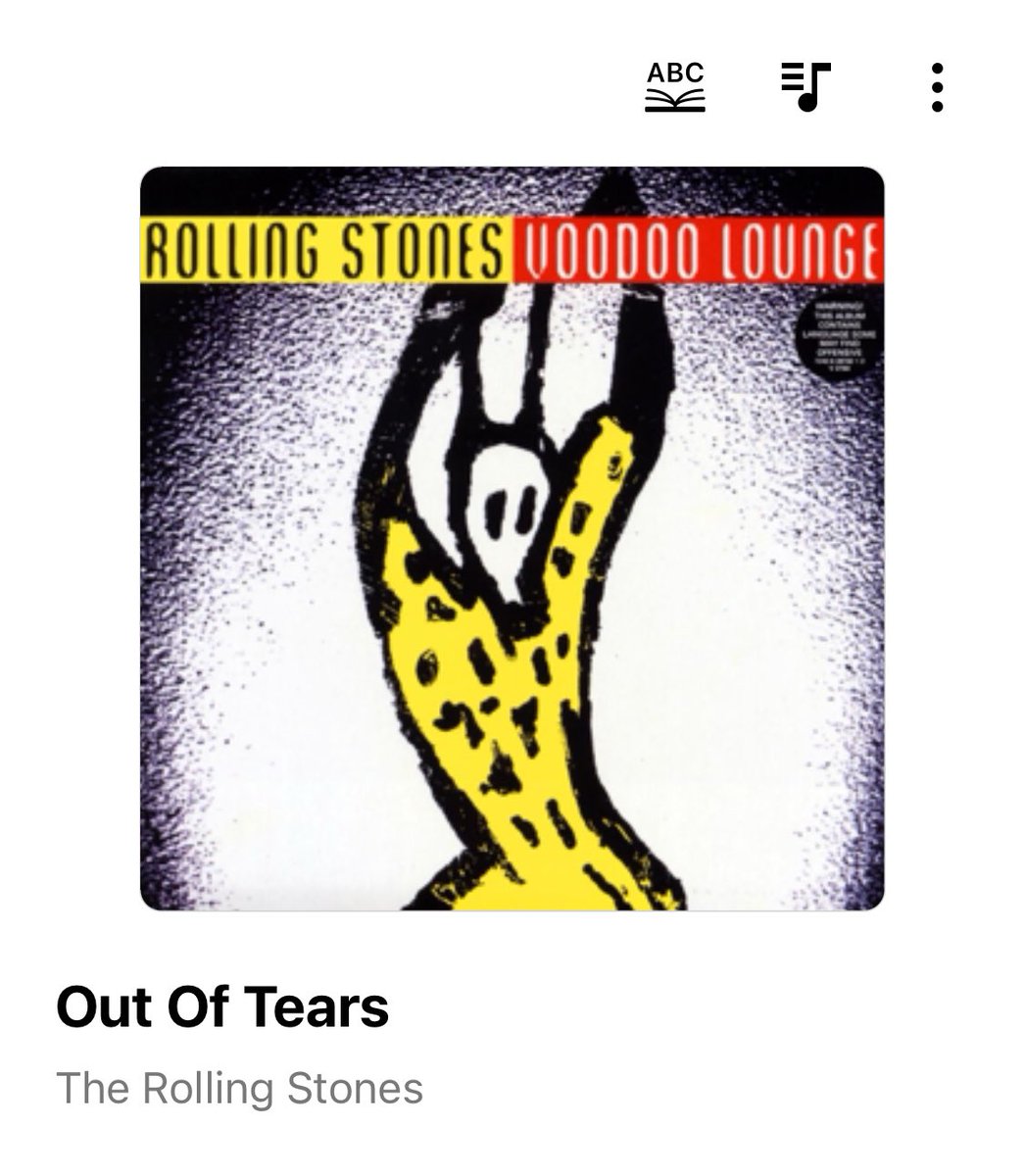 #TheRollingStones #OutOfTears #Nowplaying #ラクレコ