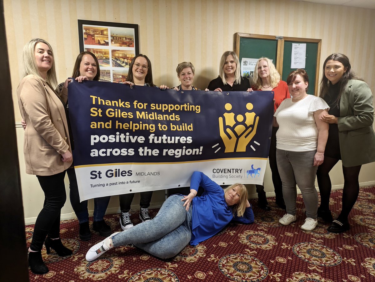 A huge shout-out and thanks to @CoventryBS for raising over £1,500 for St Giles Midlands at a recent quiz fundraiser! See more about St Giles Midlands here: stgilestrust.org.uk/st-giles-midla…