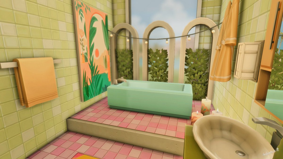 🌴Basegame House 9/10 (nocc)
✨Indoor Floor2
📦Lots 30x20
🛏️2 🚽3
🏜Oasis Springs
🌻EA ID : Chalandear
🖼️Pic arts by Moonlightseeker/moisesrizo
#TheSims #Thesims4 #ShowUsYourBuilds #เดอะซิมส์4