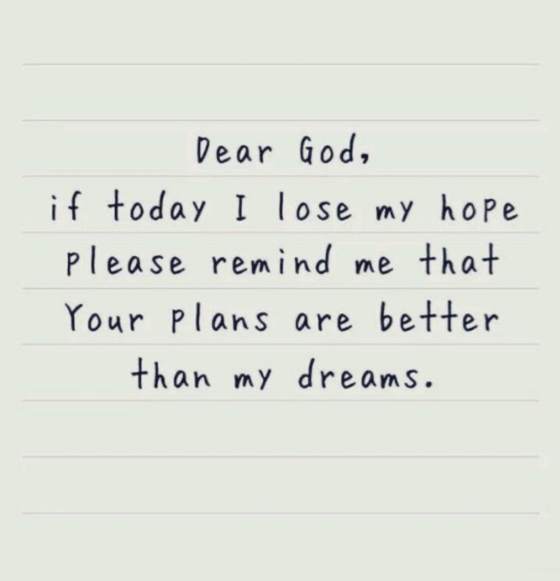 Dear God,