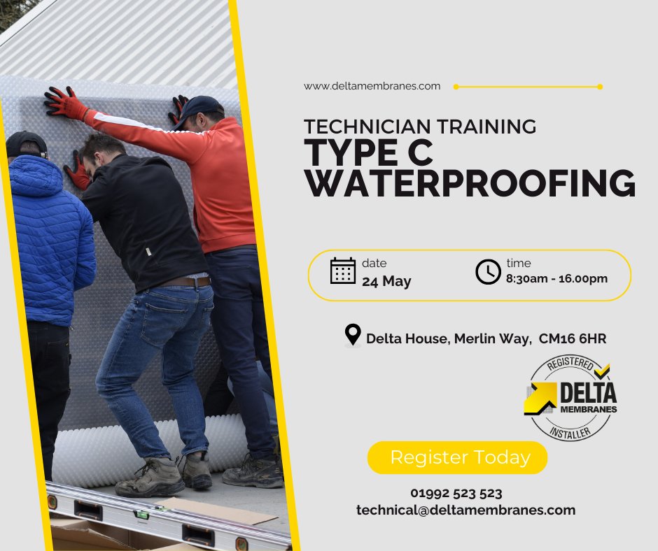 DELTA MEMBRANES - Structural Waterproofing tweet media