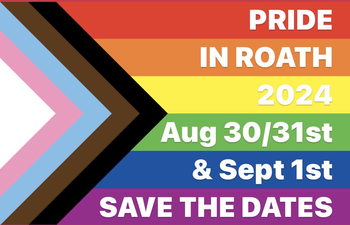 #PrideInRoath is BACK! For its 3rd year… with a whole weekend of incredible entertainment, including Live Cabaret, musical theatre, professional wrestling and burlesque! STAY TUNED FOR MORE AND SAVE THE DATES!! @NewWaveWrestli1 @WyburnWayne @wellfieldroadtr @roathcardiff