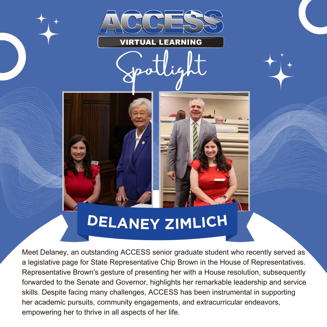 ACCESS_ALSDE's tweet photo. Meet ACCESS Virtual Learning's Inspiring Student.
@ALSDEEdTech  @AlabamaAchieves @ALSDEOSL @GovernorKayIvey 
#accessalsde
#BrighterFutureAhead https://t.co/XiA5r8XQTd
