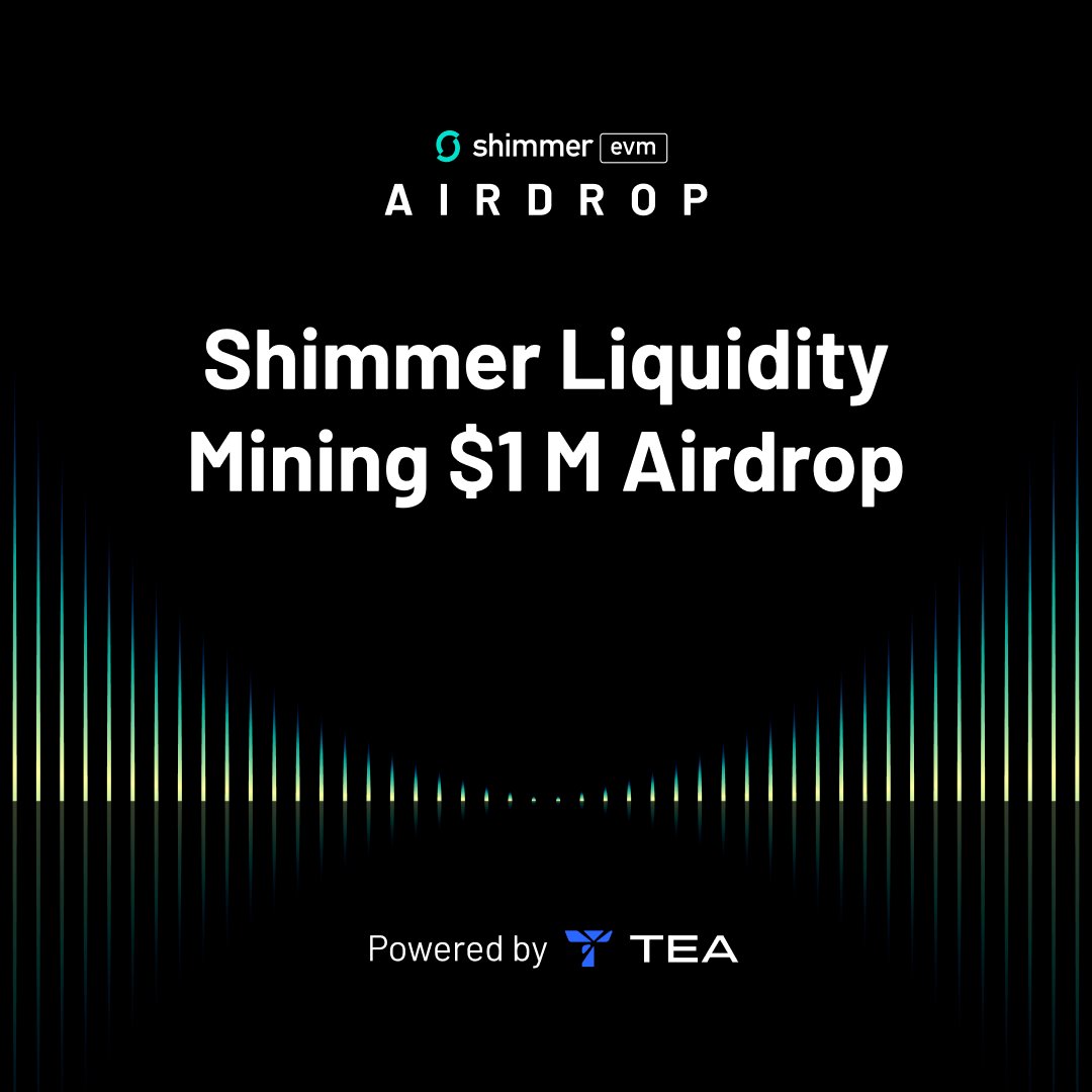 Remember that #Shimmer marketing campaign where users of the ShimmerEVM got promised $1M. The Tangle Ecosystem Association will start distributing the $SMR today. However since the price of Shimmer went down significantly since then users will only get $325k instead of $1M.👇🏻