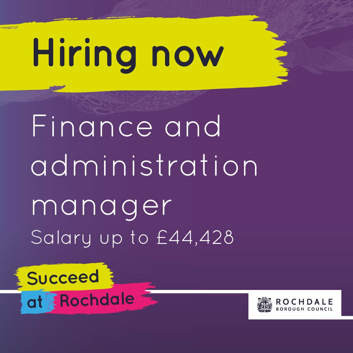We're looking for a #finance and admin manager for
@RochdaleTH - a major new visitor attraction. A key role in the senior management team. View the job description ↪️ greater.jobs/search-and-app…  #SucceedAtRochdale #FinanceJobs