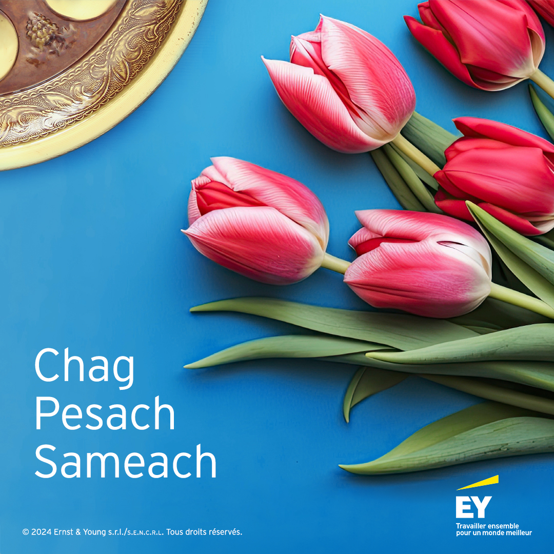 Chag Pesach Sameach! Nous souhaitons à tous nos collègues de confession juive des célébrations remplies de chaleur et d’amour, au moment de vous rassembler pour honorer les traditions anciennes de la Pâque. 

#EYCanada #Passover #YouBelong