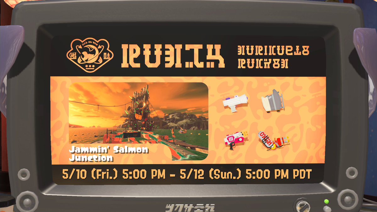 Grizzco's next Eggstra Work event has been announced! It'll take place between 5 PM on 5/10 and 5 PM on 5/12. The featured stage is Jammin' Salmon Junction, but no word yet on if this team-building event will include trust falls.