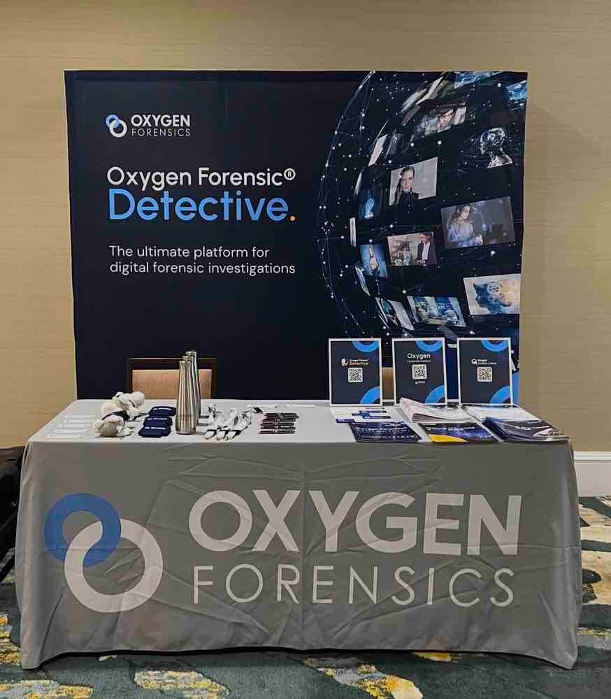 oxygenforensic's tweet image. Join us at the IACIS Orlando Training Event until the end of the day! 

Swing by to connect with our team and learn about the thrilling updates we&apos;ve got lined up for this year. See you there! 🌟 

#OxygenForensics #DFIR #IACISOrlando2024