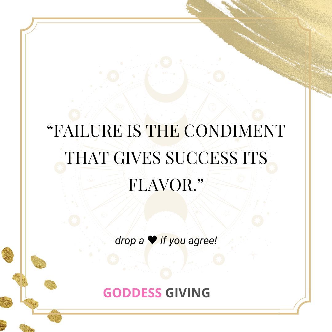 The achievement flavor is enhanced by the spice.

Book a soul session today! Link in my bio!

#EmbraceFailure #SuccessFlavor #LearnAndGrow #Resilience #GrowthMindset #TriumphFromSetbacks #PersistencePaysOff #FailForward #TasteOfSuccess #FailureIsTemporary