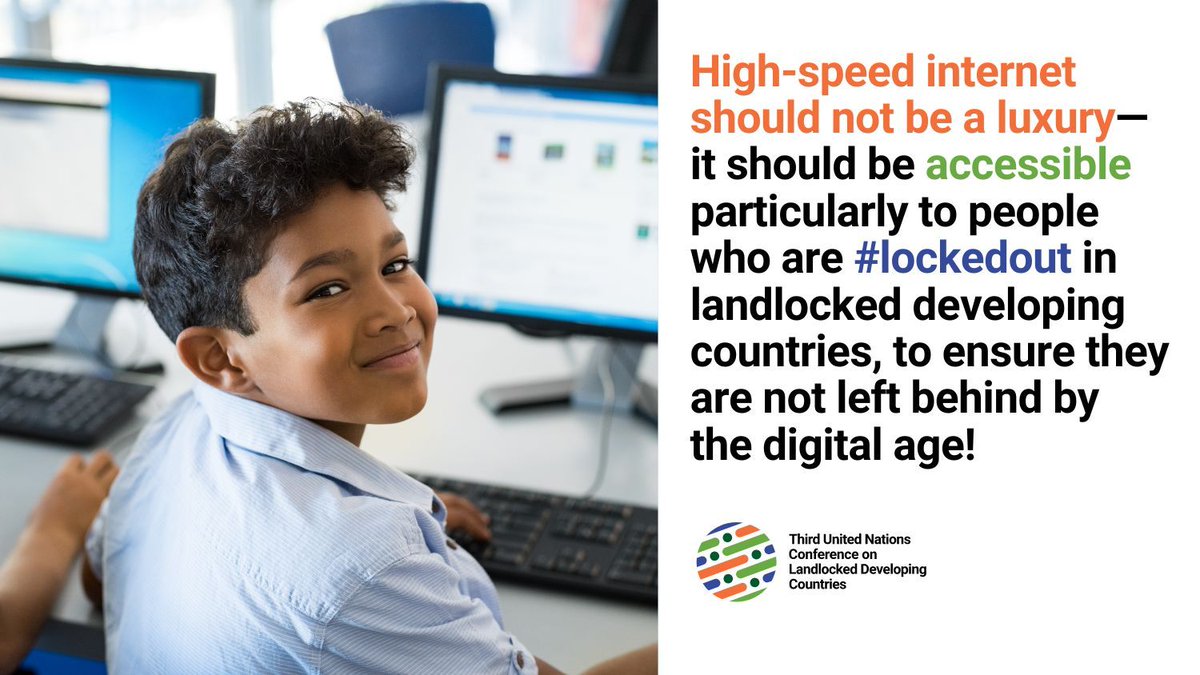 Investments in digital infrastructure can empower #LLDCs

➡️ Learn more about how #LLDC3 will ensure no one is left behind! 

buff.ly/46wsY09 

#LLDC3 #ProgressThruPartnership
