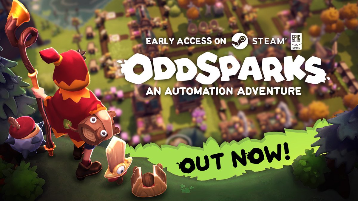 ✨Oddsparks 1.0⚙️ OUT NOW on PC and consoles! tweet media