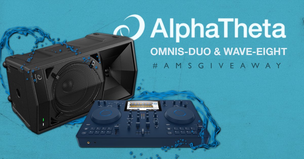 AmericanMusical's tweet photo. We're celebrating the New-On-The-Scene #AlphaTheta @PioneerDJ Gear with this impressive #DJRig #giveaway, including their #OmnisDuo DJ Media Player/Controller and one of their #WaveEight powered loudspeakers! A perfect pair for your next gig!

Enter here: https://t.co/t2Yw6Ir03d https://t.co/NwT4j6D5wF