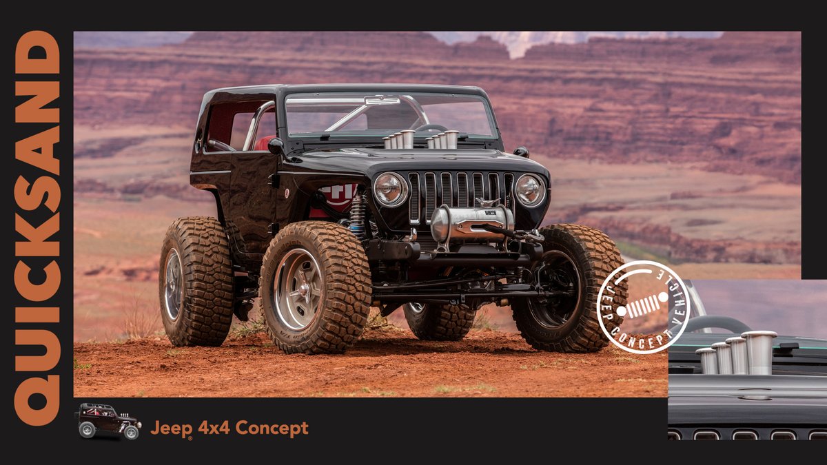 Jeep's tweet photo. Which concept would you test drive? 👀 Tell us your answer below!
Concept vehicles and features shown, not available for purchase. Features and products shown are for illustrative purposes only. https://t.co/nCrfPdZbl7