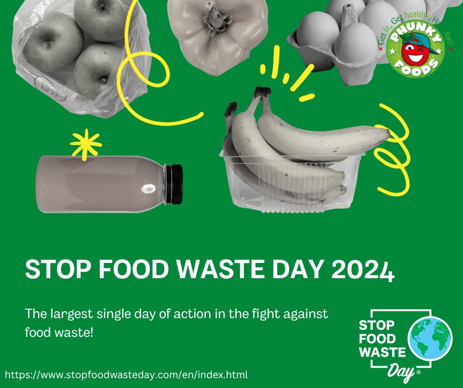 Stop Food Waste Day is the largest single day of action in the fight against food waste! They have a digital cookbook and other resources for you to enjoy, educate and ignite change. ow.ly/sn0E50QbrV9
