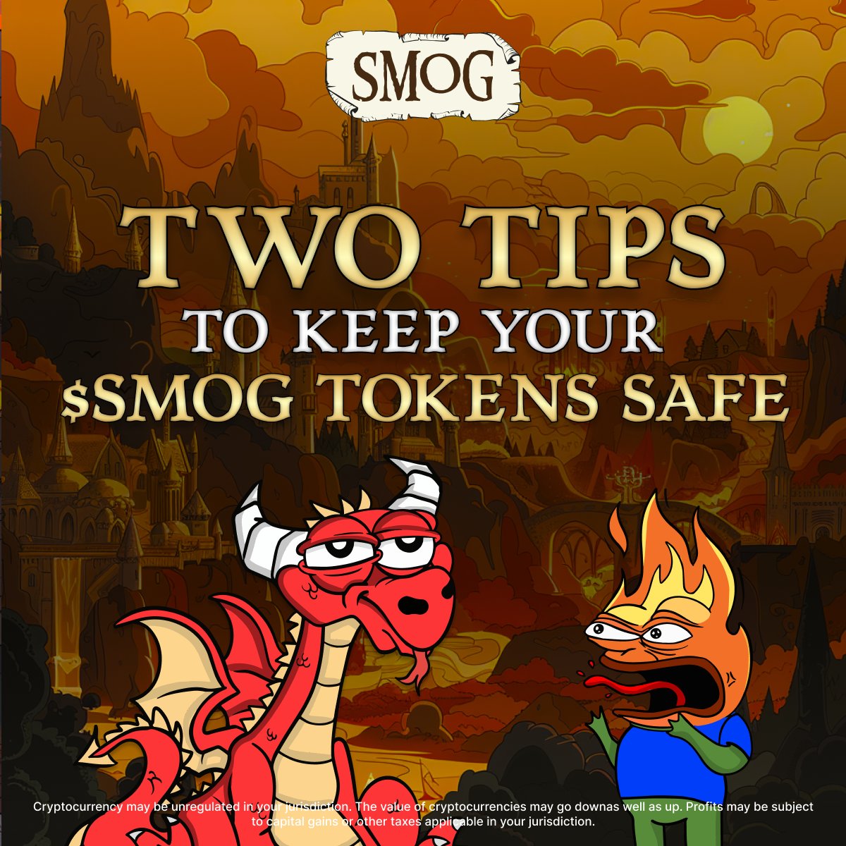 🐉 #Dragons beware of scammers targeting #SMOG holders! 🛑

1️⃣ Always verify the authenticity of messages or offers claiming to be from official #SMOG channels.

2️⃣ Never share your private keys or seed phrases with anyone. Legitimate projects will never ask for this information.