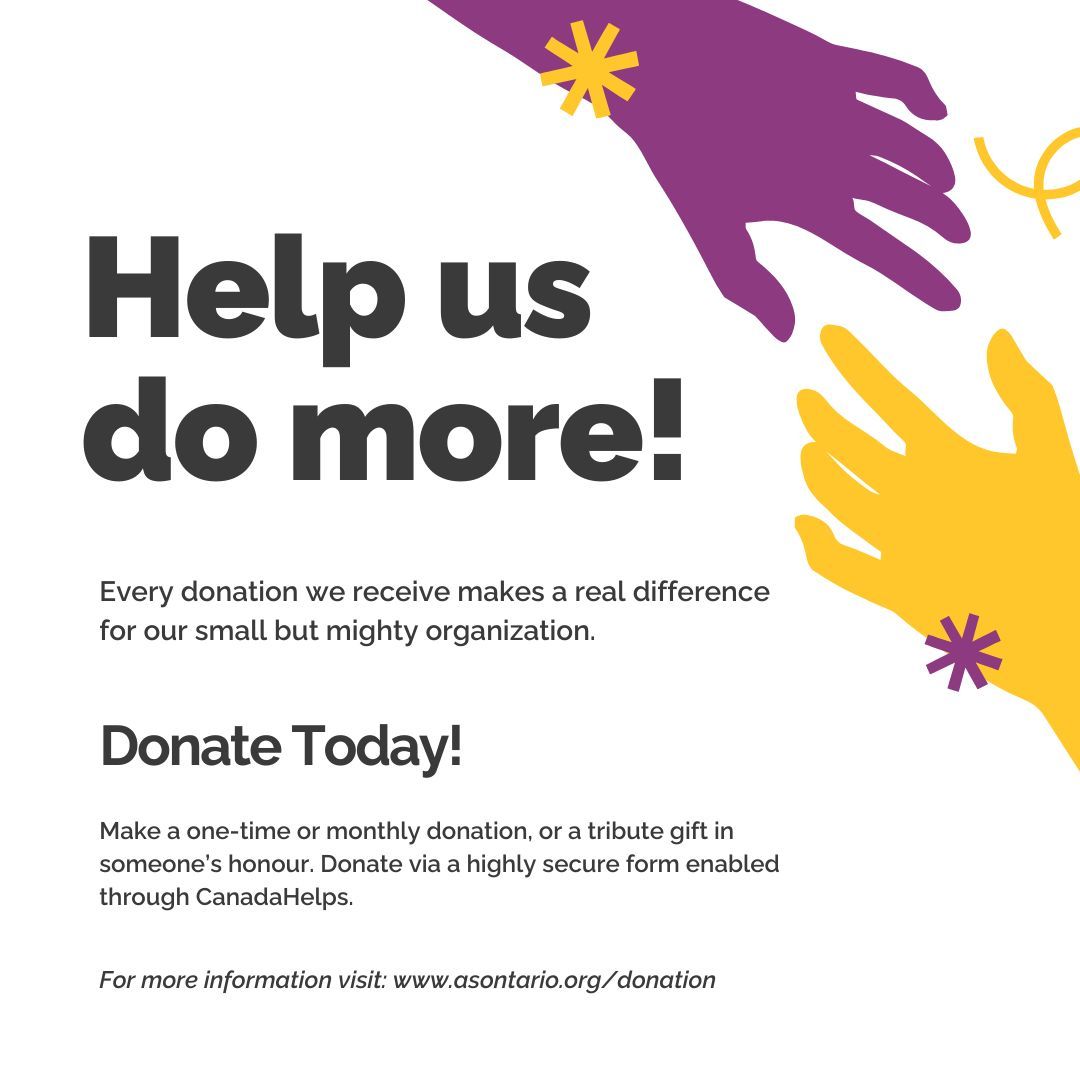 Thanks to your indispensable help, we've succeeded in gathering donations from our kind benefactors, which has empowered us to support numerous families in Ontario by facilitating diagnosis and provision of services related to ASD1.

#ASD1 #ASOntario #ASDSupport