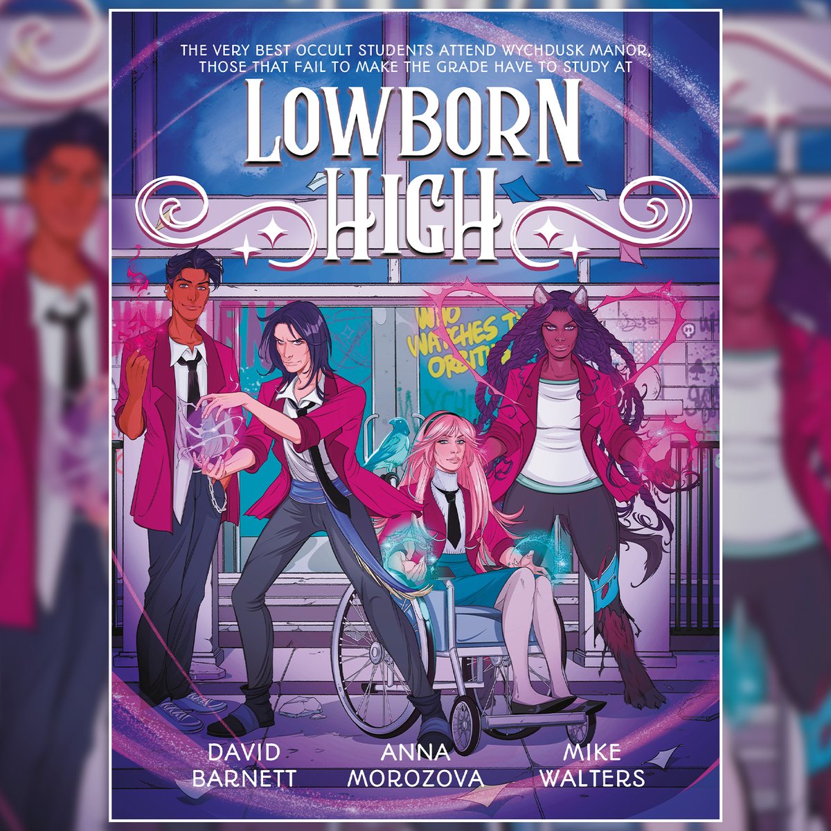 MEGA-INTERVIEW! With the Lowborn High collection out today, @ziggystarlog at @TheComicon spoke to @davidmbarnett and @_annamorozova about their magical all-ages adventure series! Check out the full interview here: bit.ly/4d8Y81H