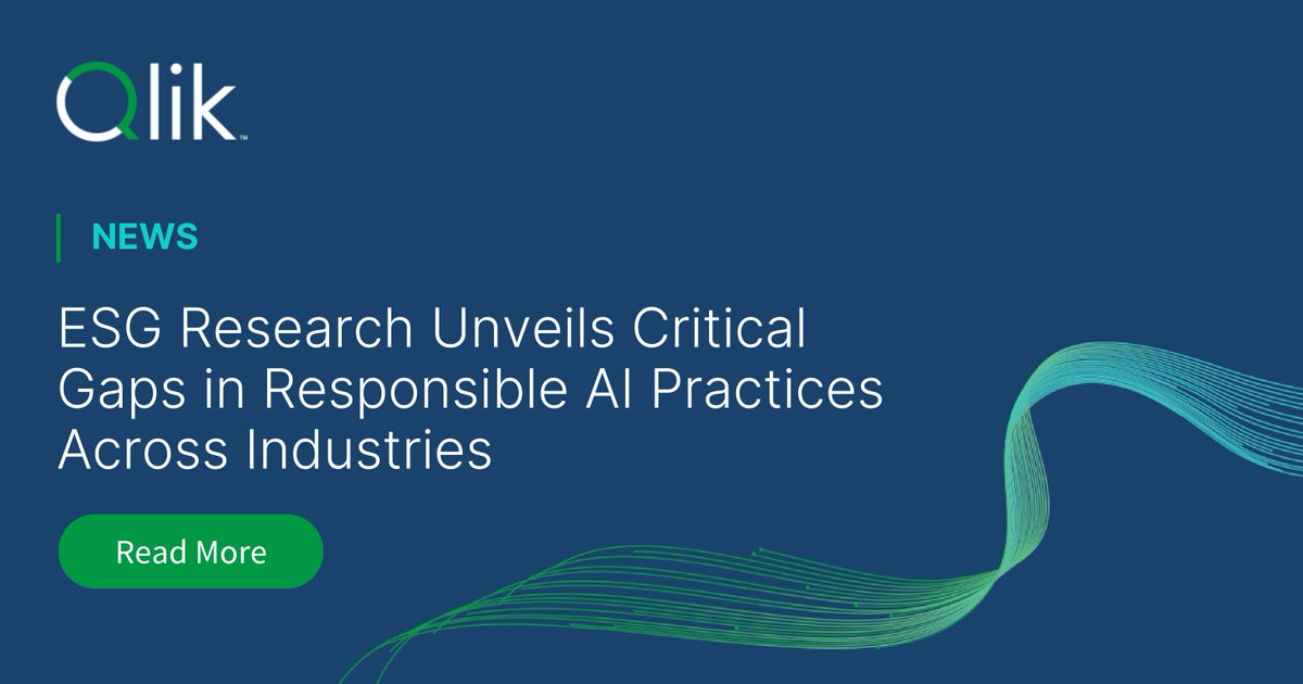 ❗Big #AI news: We sponsored a study by @esg_global that delves into the need for robust ethical frameworks, transparent AI operations and cross-industry collaboration to navigate the complexities of AI integration into business processes. Learn more: bit.ly/44e7a9C