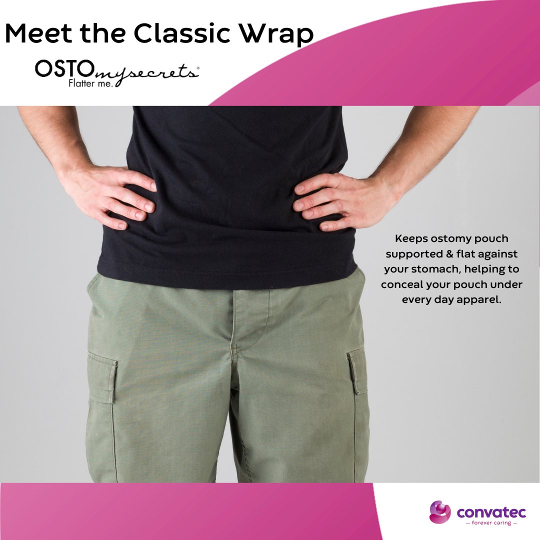 ostomysecrets's tweet photo. Designed for everyone regardless of stoma location, the Classic Wrap is a good solution for everyday wear, overnight, and even intimate moments. 

Take 25% off your purchase of a Classic Wrap with code: CLASSICWRAP25. Promo ends 4/30/24

Shop here: https://t.co/spI2xd0bKm https://t.co/S8mgXWALP0