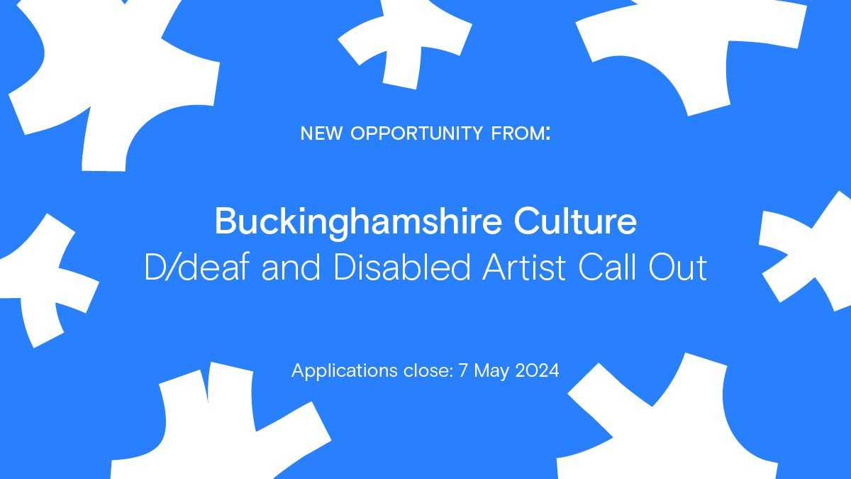 Opps Board 📣 Are you a deaf or disabled artist based in Buckinghamshire or the South East? @BucksCulture is looking for four artists from various disciplines to work on a project exploring the Paralympic and Disability Arts archives in Buckinghamshire! > buff.ly/4d66KpE