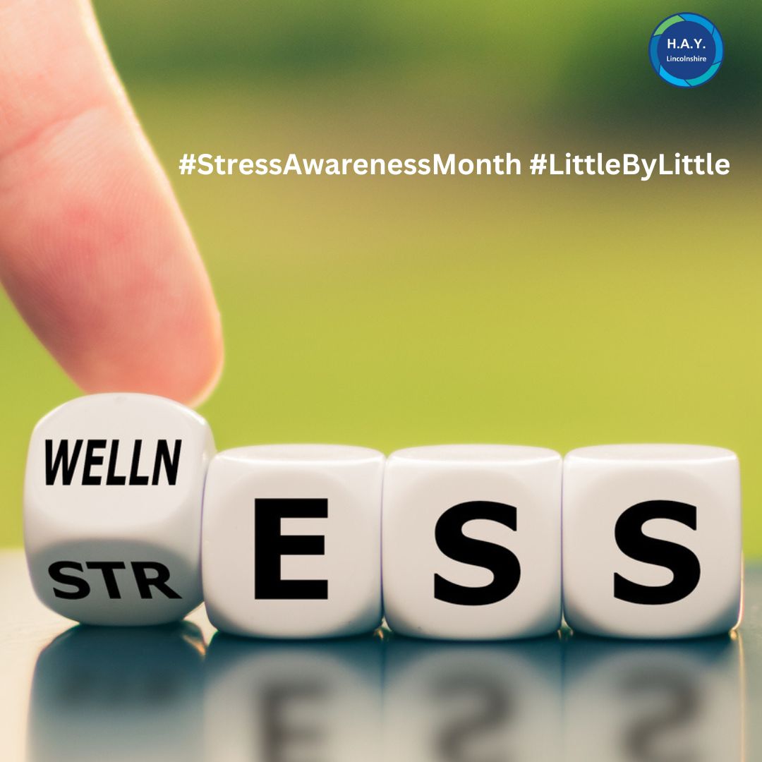 #StressAwarenessMonth #LittleByLittle #SelfHelpTips #MentalHealthMatters