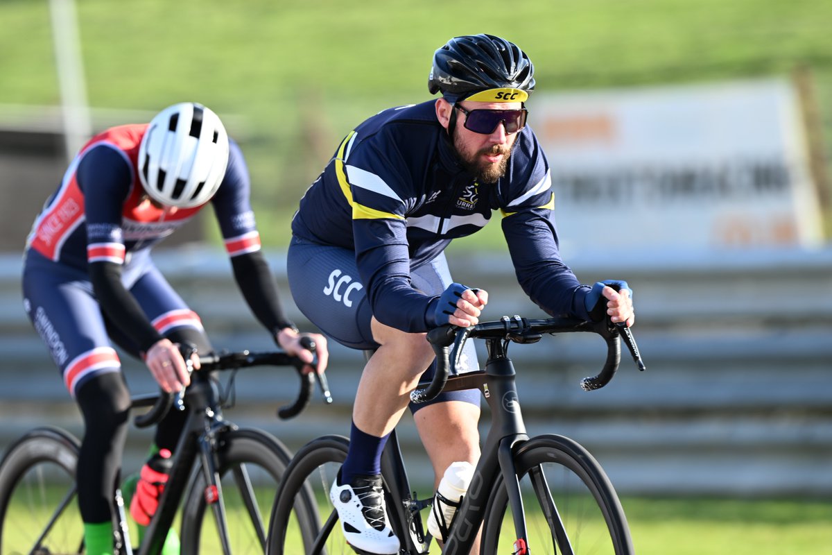 SurreySCC's tweet photo. 🚴‍♂️🏁 Surrey Cycling Club Race Team at Thruxton – Round 3 Update! 🌟

Welcome to Bike Shed Racing Round 3 at Thruxton @thruxtonracing ! The turnout today was fantastic, with six out of seven of our race team members showing up to share their love for some exhilarating Crit 4 racing. What a great way to build team spirit and improve our rankings! 💪

It was another week of progress and new experiences, with the team climbing higher on the leaderboard. A huge shoutout to everyone for playing it safe (well, mostly!) and displaying great sportsmanship on the track. Despite a few close calls, the event was a massive success. Congrats to all the winners, organisers, and supporters for their efforts! 👏🏆

Time to give some kudos to our team! Congratulations to Thomas for an impressive 13th place finish, Paul for grabbing 18th, Jamie for clinching 23rd, Kyle with a solid 35th, Rafal at 45th, and Tom at 75th who had some turbulence with three laps to go but still finished strong! 🎉

We can’t wait to show you our new race kit and reveal our amazing sponsors for the 2024 and 2025 seasons. It’s going to be a thrilling ride ahead, and we’re just getting started. 🏎

If you’re interested in joining our race team this or next season, visit our website for more details on how you can be part of the action. We’d love to have you on board! 🌐🙌

Keep following us for more exciting updates and stay tuned for more thrilling races to come!

📸 @PelotonPix 

#SurreyCyclingRaceTeam #SCCRT #SurreyCycling #SurreyCyclingClub #SCC #SurreyCC #CyclingSurrey #Cycling #CyclingLife #CyclingClub #SurreyHills #Strava #StravaCycling #RoadCycling #BritishCycling #RoadBikes #Surrey #SurreyLife #Weybridge #Circuitracing #Thruxton #CyclingReels #RideWithUs #JoinRaceTeam #kalas