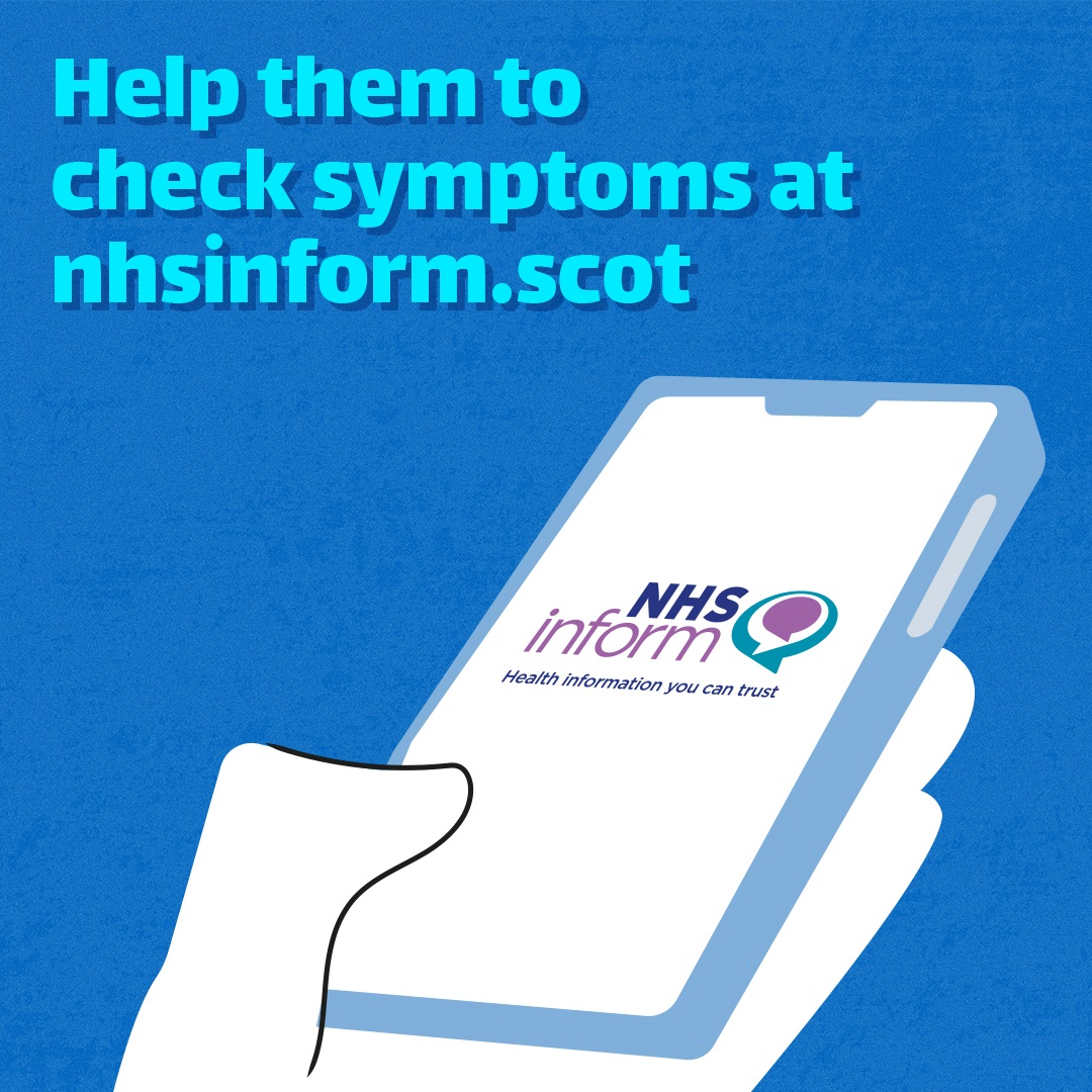 Know how to help your older relatives and neighbours stay well this spring. Have some #HealthyKnowHow and use NHS inform’s symptom checkers for advice. For more spring health tips visit nhs24.info/spring