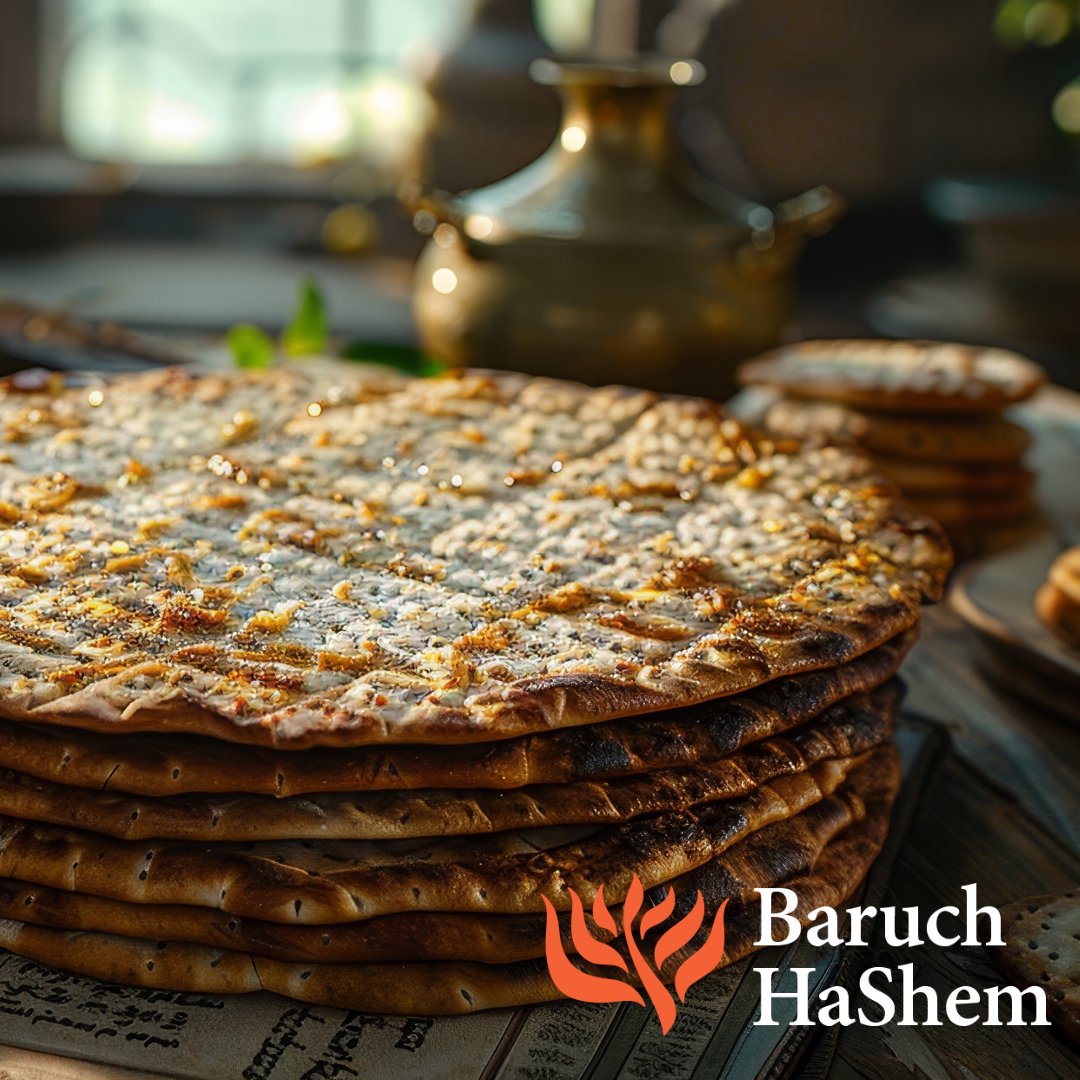 Baruch_HaShem's tweet photo. For seven days you are to eat matzot, but on the first day you must remove hametz from your houses, for whoever eats hametz from the first day until the seventh day, that soul will be cut off from Israel.
Exodus 12:15 TLV
#BHSDallas #Nissan #AmIsraelChai #Matzot https://t.co/OJE45yL90Z