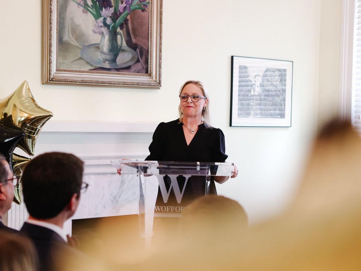 woffordcollege's tweet image. Four Wofford students are part of the first cohort of the Master of Arts in Teaching collaboration between Wofford, Converse University, OneSpartanburg, Inc., and Spartanburg School Districts 3 and 7. 🍎 ⭐ 

Read more: bit.ly/4dlQGR4 #woffordcollege #spartanburg