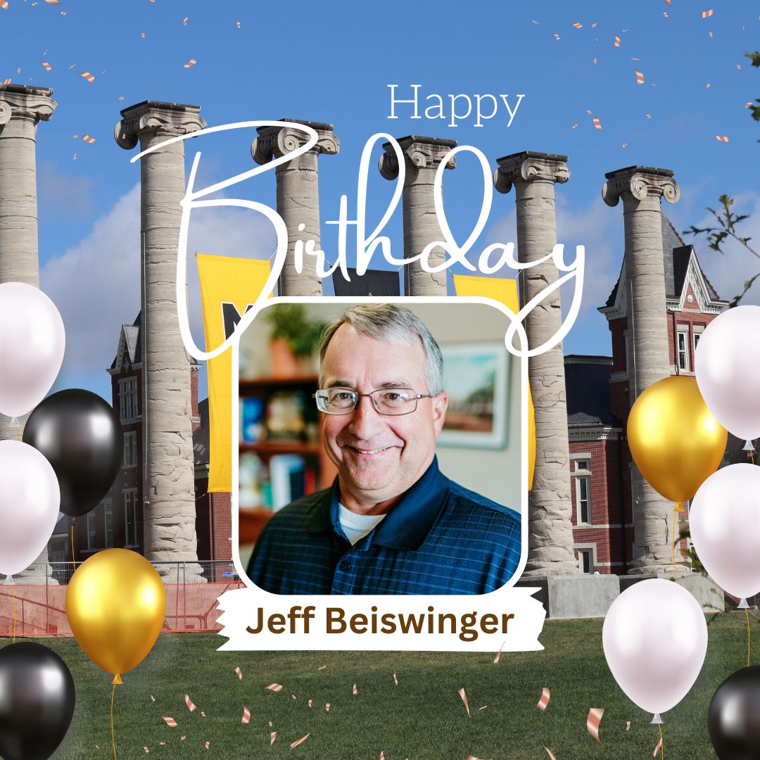 Happy birthday to Jeff Beiswinger! Jeff is a College and Career Advisor for the Heart of Missouri RPDC. Please join us in wishing him a wonderful day!