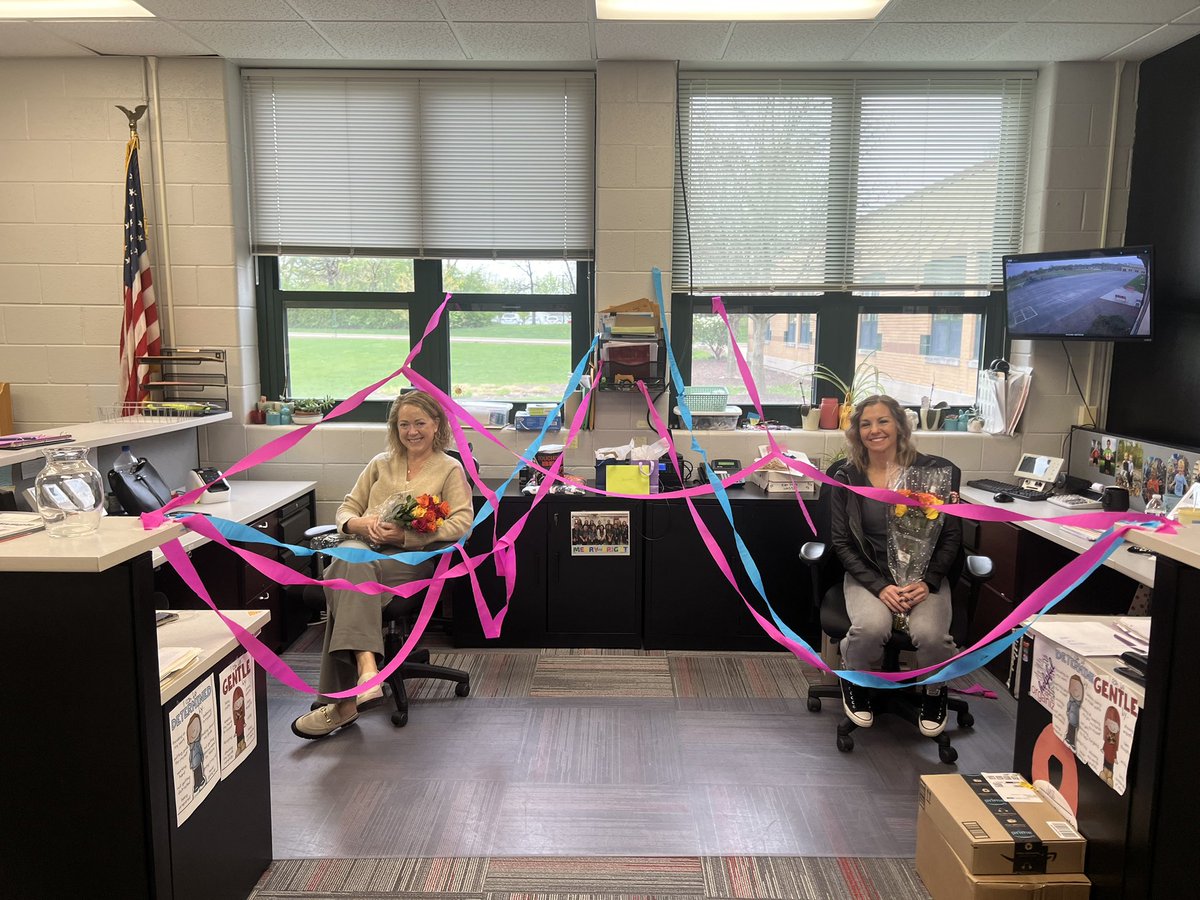 Happy Admin Assistants Day to Mary and Jess! You both are the best! 🫶🏼 #RebelPride #SD113a @mhaugheysd113a @JessKraw1213