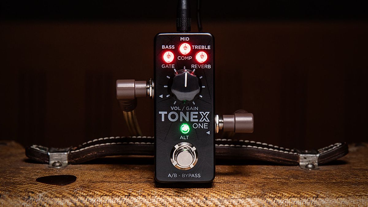 BassPlayerWeb's tweet image. “TONEX ONE represents a revolution for guitar and bass players”: IK Multimedia’s new $179 pocket-sized TONEX pedal packages the firm’s game-changing amp and rig modeling powers into an absurdly small format trib.al/CdF6YEL