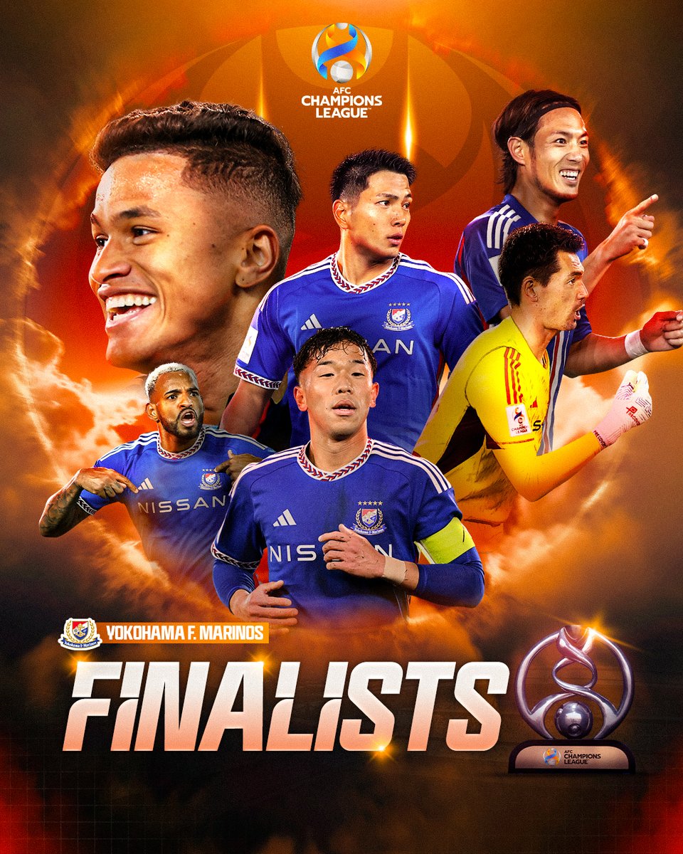 ✨ 𝙁𝙄𝙉𝘼𝙇𝙄𝙎𝙏𝙎✨⁣

🇯🇵 Yokohama F. Marinos are in the #ACLFinal for the first time in history!