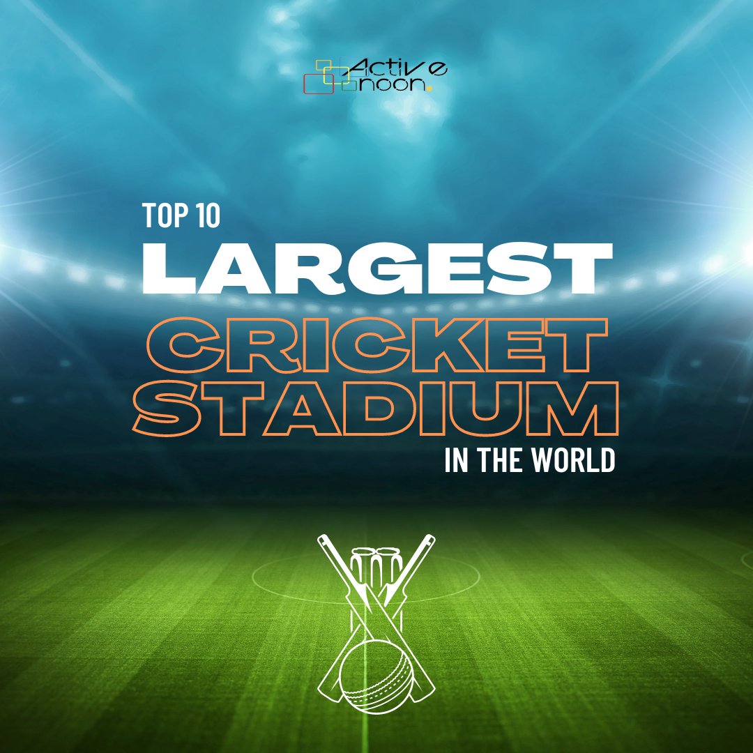 From #India to #Australia, these are the largest #cricket stadiums around the #globe 🌎 Have you visited any of them yet?

Read - activenoon.com/top-10-largest…
Follow - @ActiveNoon

#crickettravel #worldstadiums #cricketmania #stadiumtour #cricketexperiences #activenoon