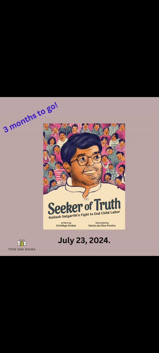 Child rights activist Kailash Satyarthi has dedicated his life to rescuing children from child labor and exploitation. To learn more about him, check out: 'Seeker of Truth: Kailash Satyarthi’s Fight to End Child Labor' (illus. by @yetanotherbydan, publ. by @littlebeebooks)