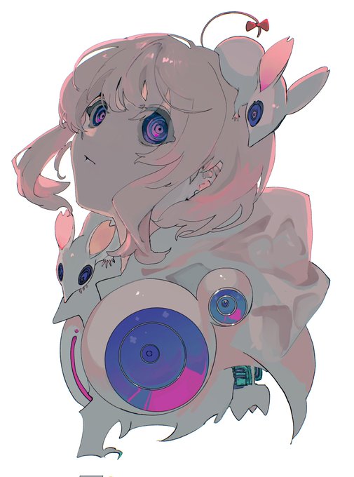 「ぐるぐる目 ピンク髪」のTwitter画像/イラスト(新着)
