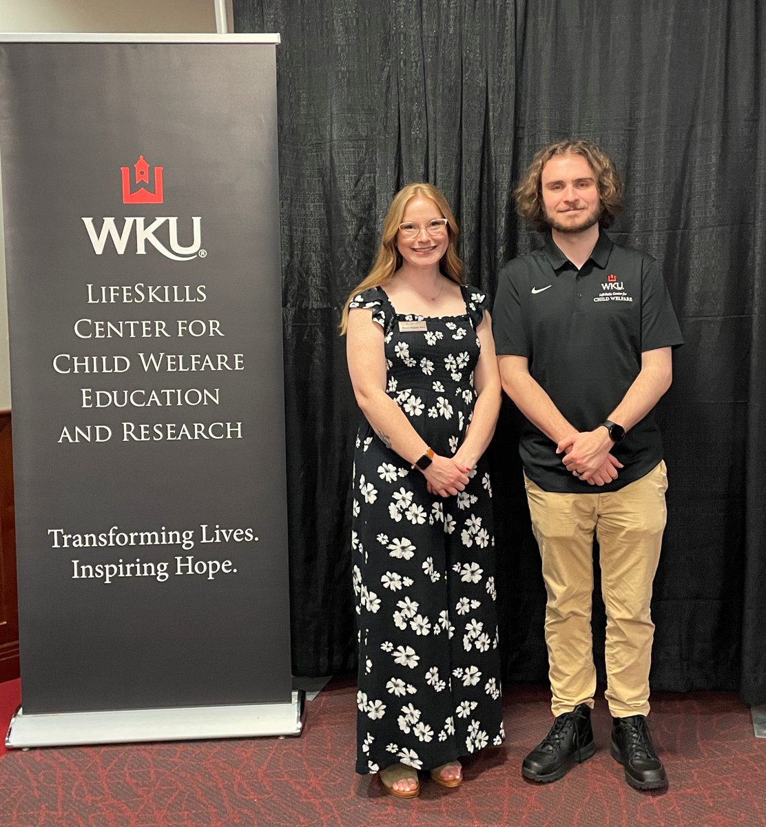 As the semester winds down, we would like to recognize our outstanding GRA's!  Kirsten Spears and Jamison Brown have been assets to the Center this year. We are very proud to have been a part of their graduate school career! @wku @CHHS_WKU @GriffithsPhD @WKUCEBS @WKUSocialWork