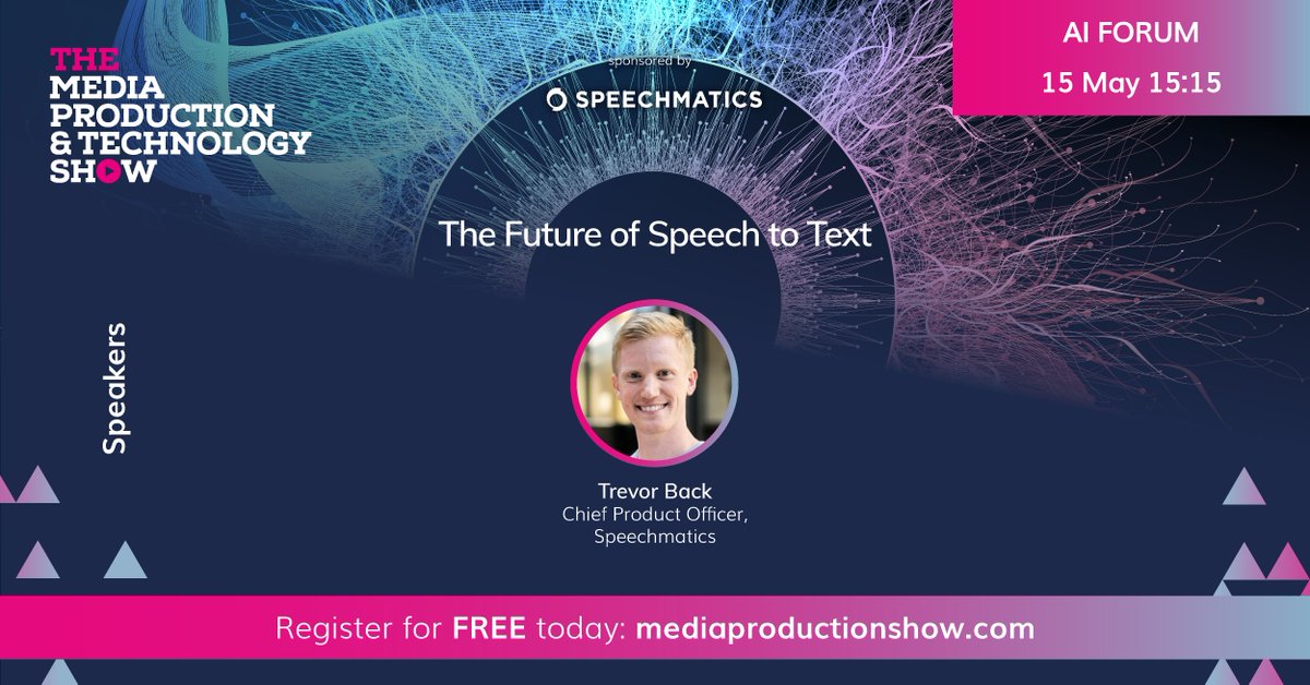 mpts_london's tweet photo. Sponsored by @Speechmatics, explore how voice is becoming the primary tech interface with Trevor Back. Discover the latest advancements in speech technology that understand accents, dialects, and contextual nuances for all users. Register for #MPTS2024 at: https://t.co/fiDevVHJ4Q https://t.co/3Xy2bppN9P