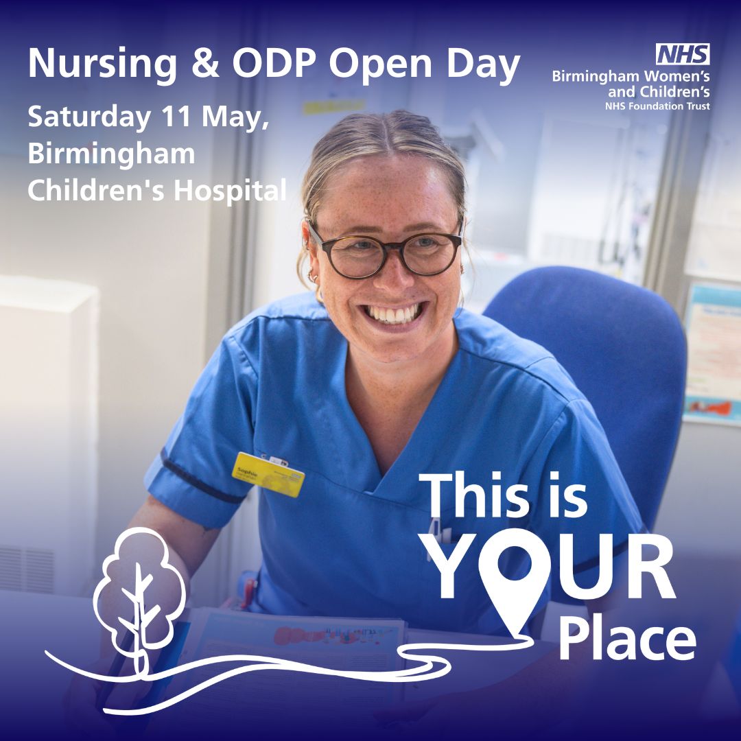 Looking for your next career step? This could be your place.
We're holding a special event for children's and mental health nurses and ODPs on 11 May. Come meet our brilliant teams and find out more.
To apply for a role or to sign up to this event, visit: orlo.uk/to7FE
