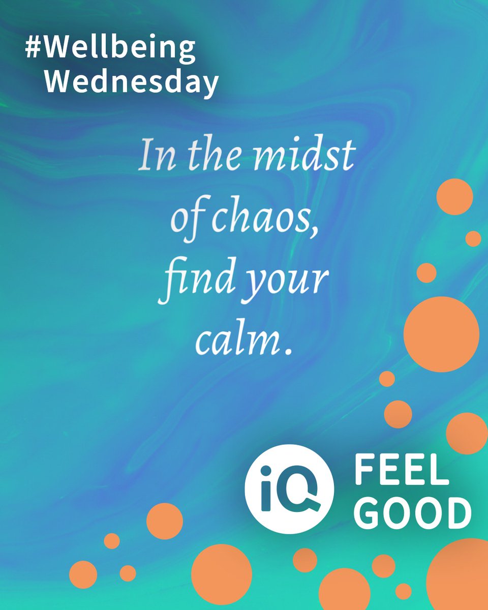 April is #StressAwarenessMonth, reminding us that it's okay to feel overwhelmed sometimes. Take a deep breath, pause, and go at your own pace 🌟 💆‍♀️ #iQFeelGood #WellbeingWednesday