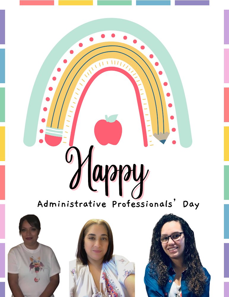 Happy Administrative Professionals' Day to our amazing front office staff at <a href="/KCKPS_FrWillard/">@KCKPS_FrancesWillard</a> We deeply appreciate the invaluable work you do to keep our school running smoothly. Without you, we simply couldn't function. May you feel the depth of our gratitude for all that you do