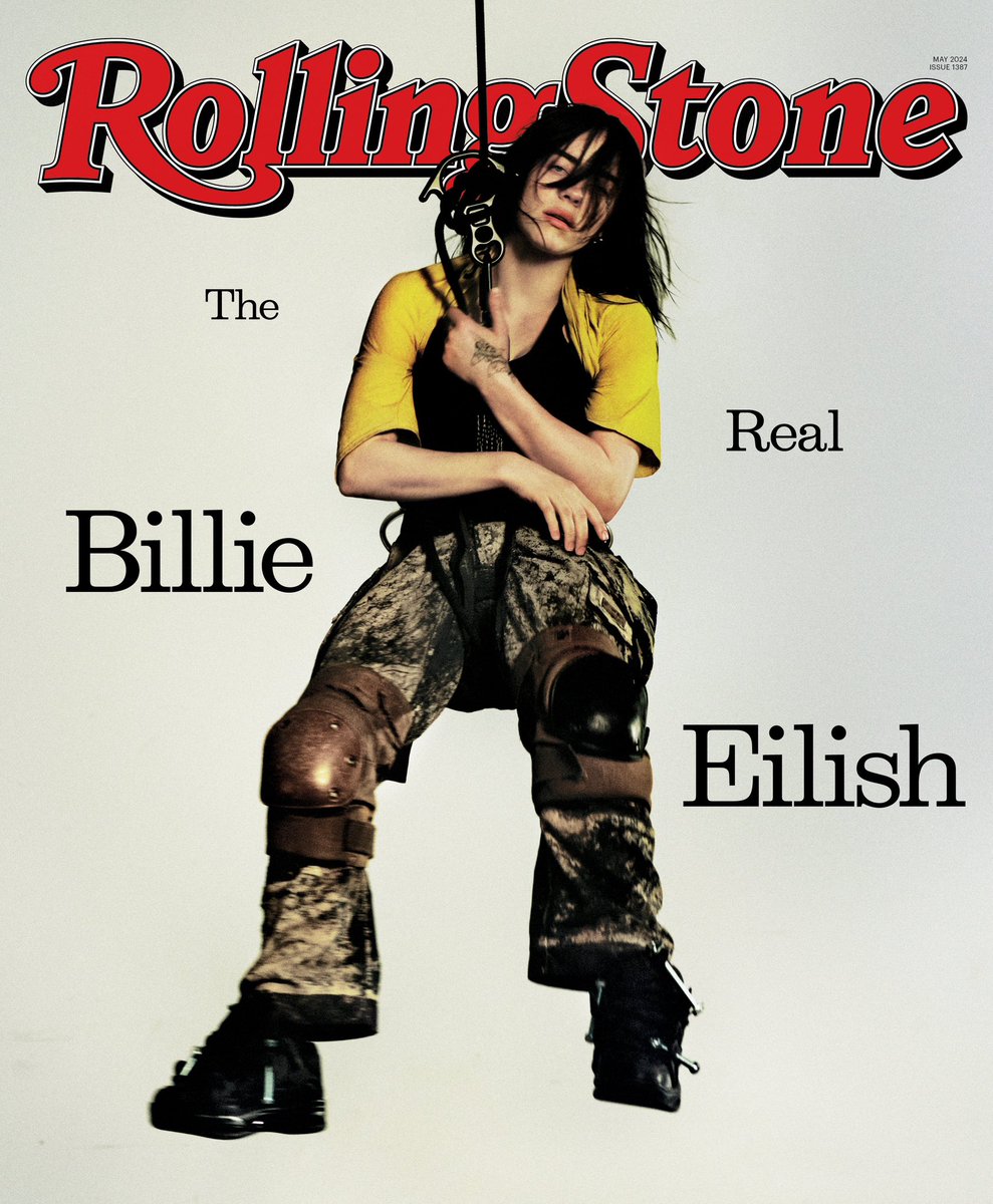 Billie Eilish graces the cover of Rolling Stone. 📸: Aidan Zamiri