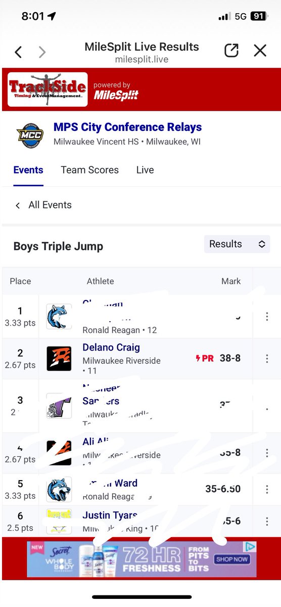 New Triple Jump PR! Still Gotta Work on My Form🧎🏾‍➡️🐐 #trackandfield