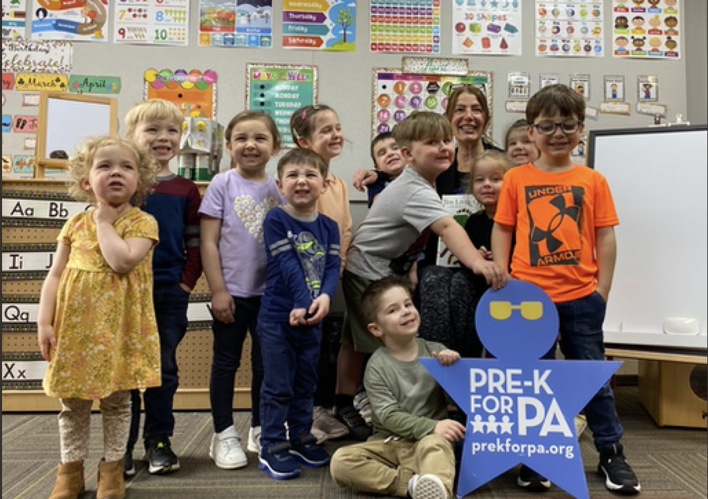 Representative @TarahProbst toured Good Start Academy in Monroe County and learned how their high-quality center is continuing to struggle to find qualified staff. #SolveChildCare #working4children #workforcebehindtheworkforce #iamprek