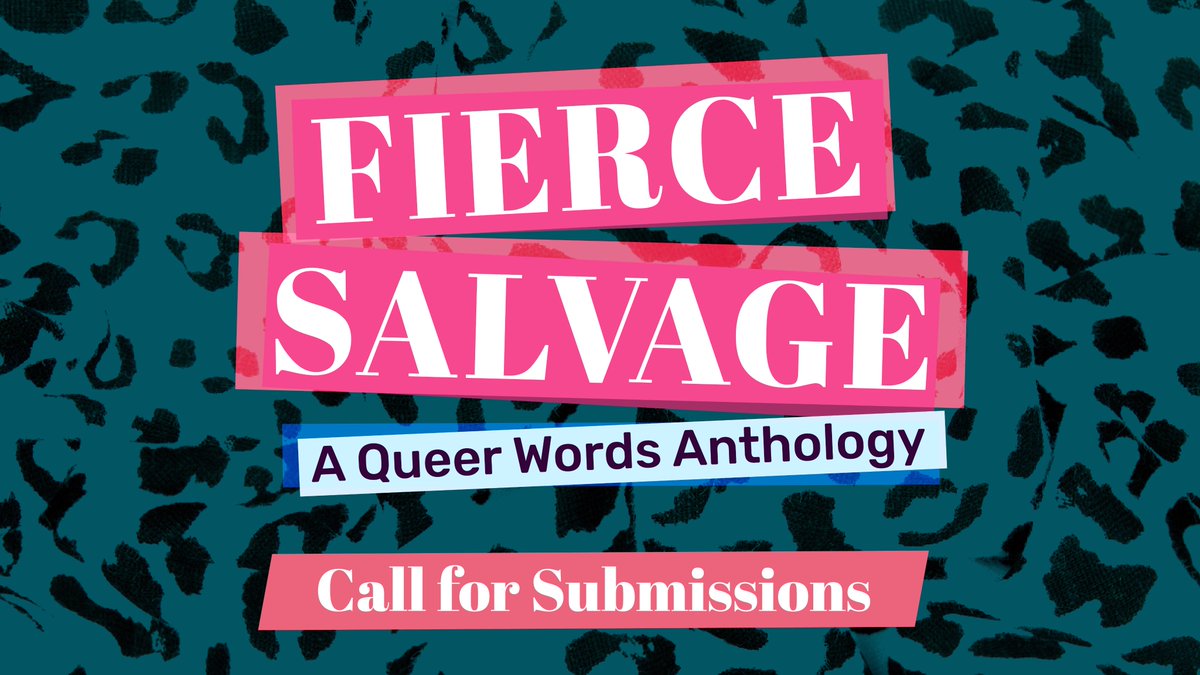 Queer Scottish writers! Submissions are open for fiction, nonfiction and memoir for FIERCE SALVAGE, our second queer words anthology to be published 2025 by @404Ink - full submission details are on our site: queerwordsprojectscotland.com